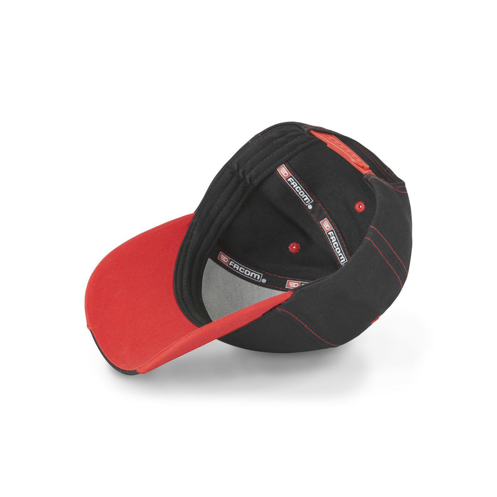 Voir la diapositive 5 : FACOM Casquette snapback avec coutures renforcées ajustable