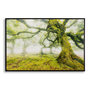 Voir la diapositive 1 : Paris Prix Tableau Imprimé  Forêt  90x60cm Vert