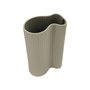 Voir la diapositive 3 : Paris Prix Vase Design en Métal  Frankfurt  36cm Beige Foncé