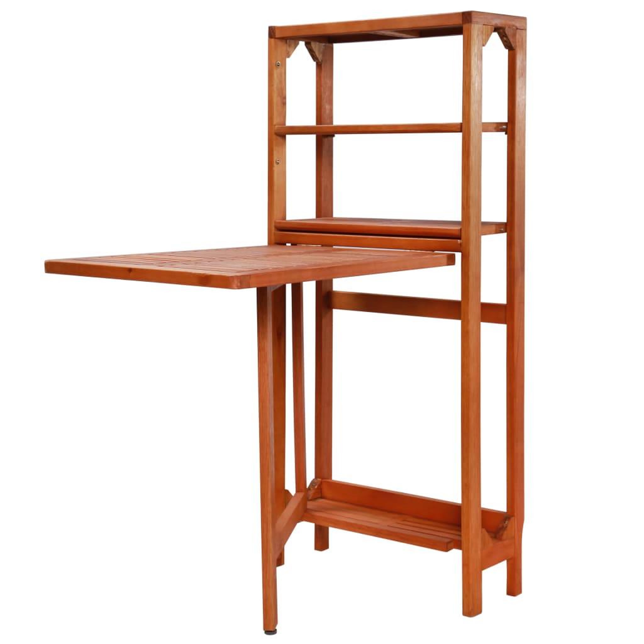 Voir la diapositive 4 : VIDAXL Mobilier de bistro pliable 3 pcs bois d'acacia solide