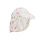 Voir la diapositive 1 : Petit Béguin Casquette cache-cou bébé en gaze de coton Anaelle