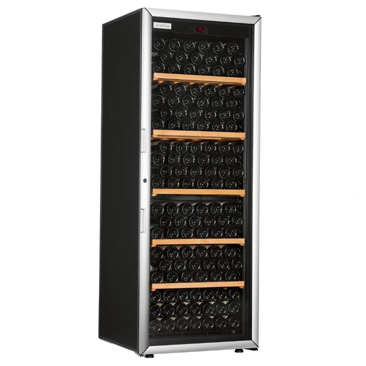 Artevino Cave à vin de service 225 bouteilles noir - OXGMT225NVSD