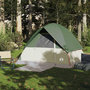 Voir la diapositive 3 : VIDAXL Tente de camping a dome 4 personnes vert impermeable