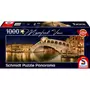 Schmidt Puzzle panoramique 1000 pièces : Pont du Rialto, Venise