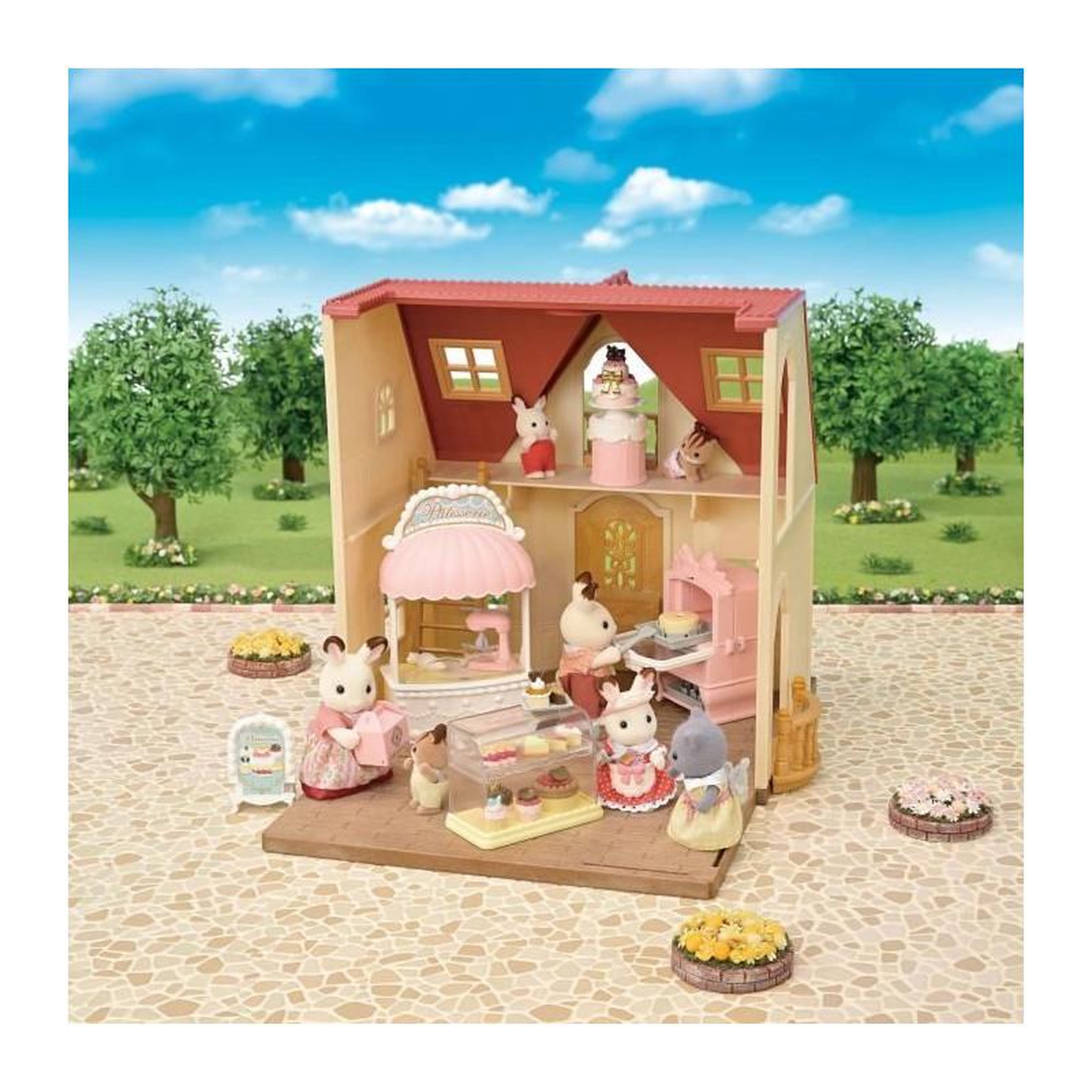 Voir la diapositive 2 : Sylvanian Families Le coffret pâtisserie - SYLVANIAN FAMILIES - 5807