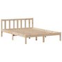 Voir la diapositive 5 : VIDAXL Lit bibliotheque sans matelas 140x200 cm bois massif de pin