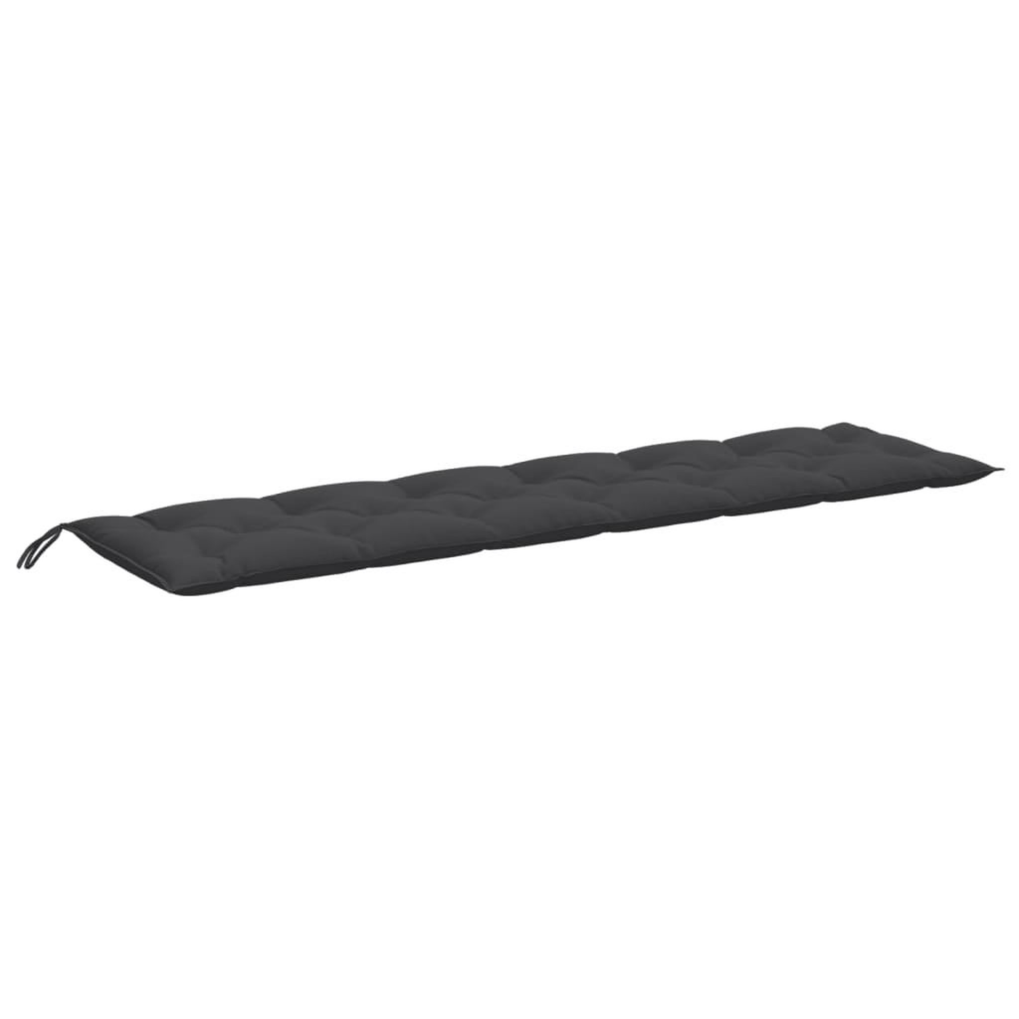 Voir la diapositive 5 : VIDAXL Coussins de banc de jardin lot de 2 anthracite melange tissu