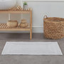 Voir la diapositive 3 : Sensei Maison Tapis en coton antidérapant 1350 g/m² PUNTO PLAIN