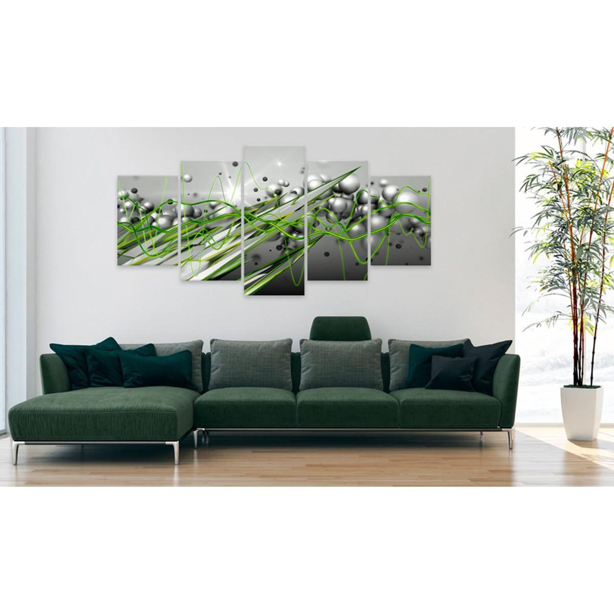 Paris Prix Tableau Imprimé  Green Rhythm