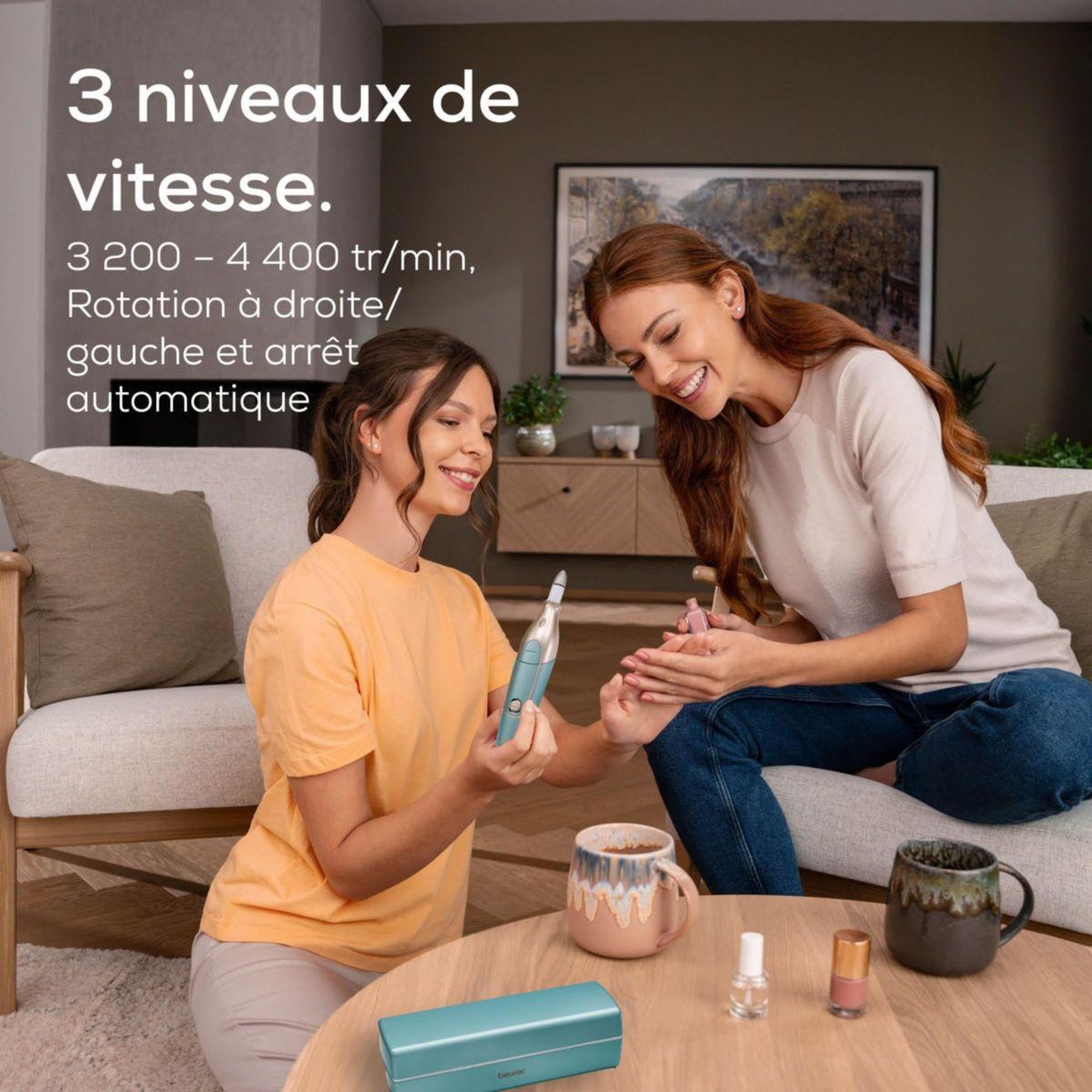 Voir la diapositive 3 : Beurer Kit manucure manicure / pedicure mp84