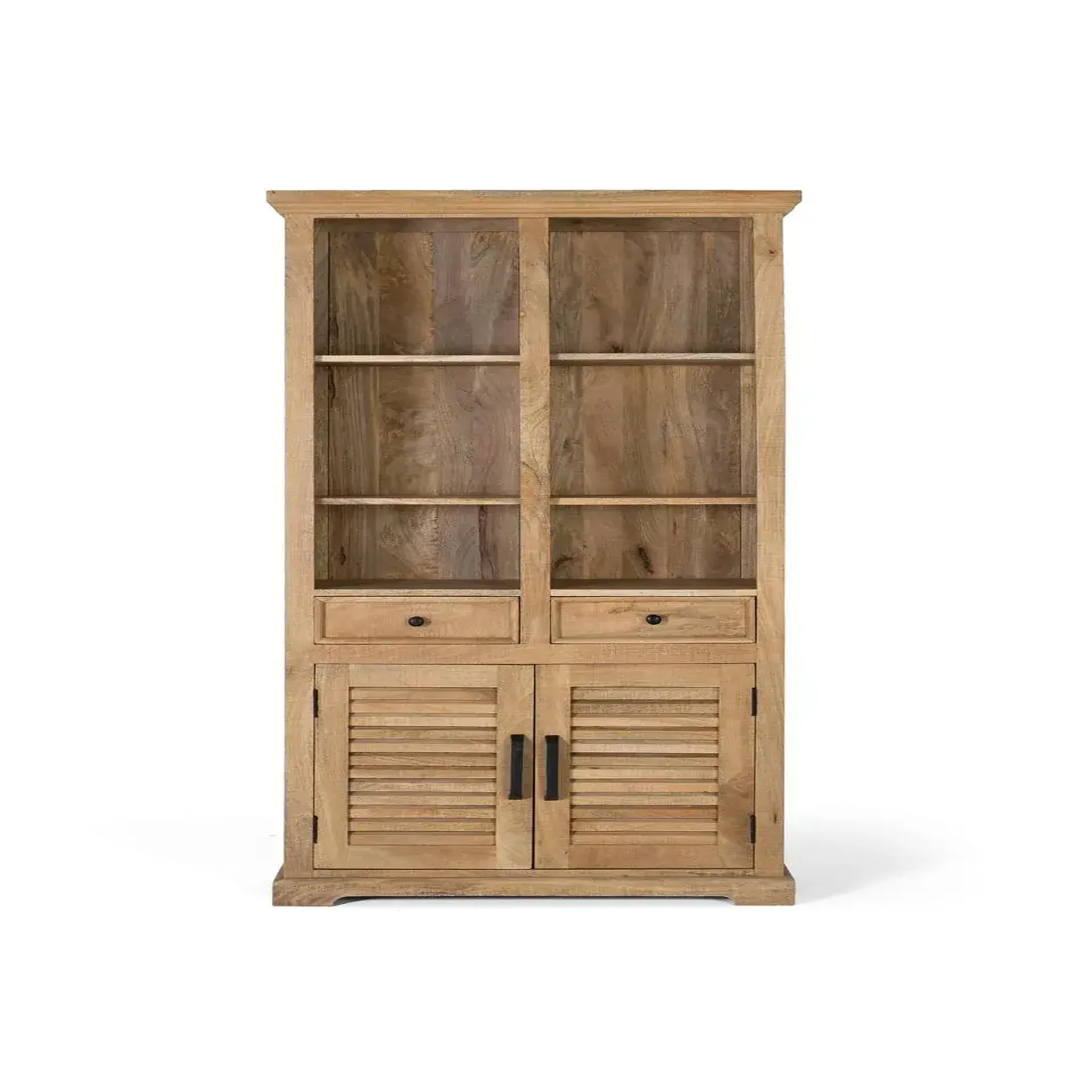 GINER Y COLOMER SL Bibliothèque en bois de manguier 90 cm style rustique contemporain