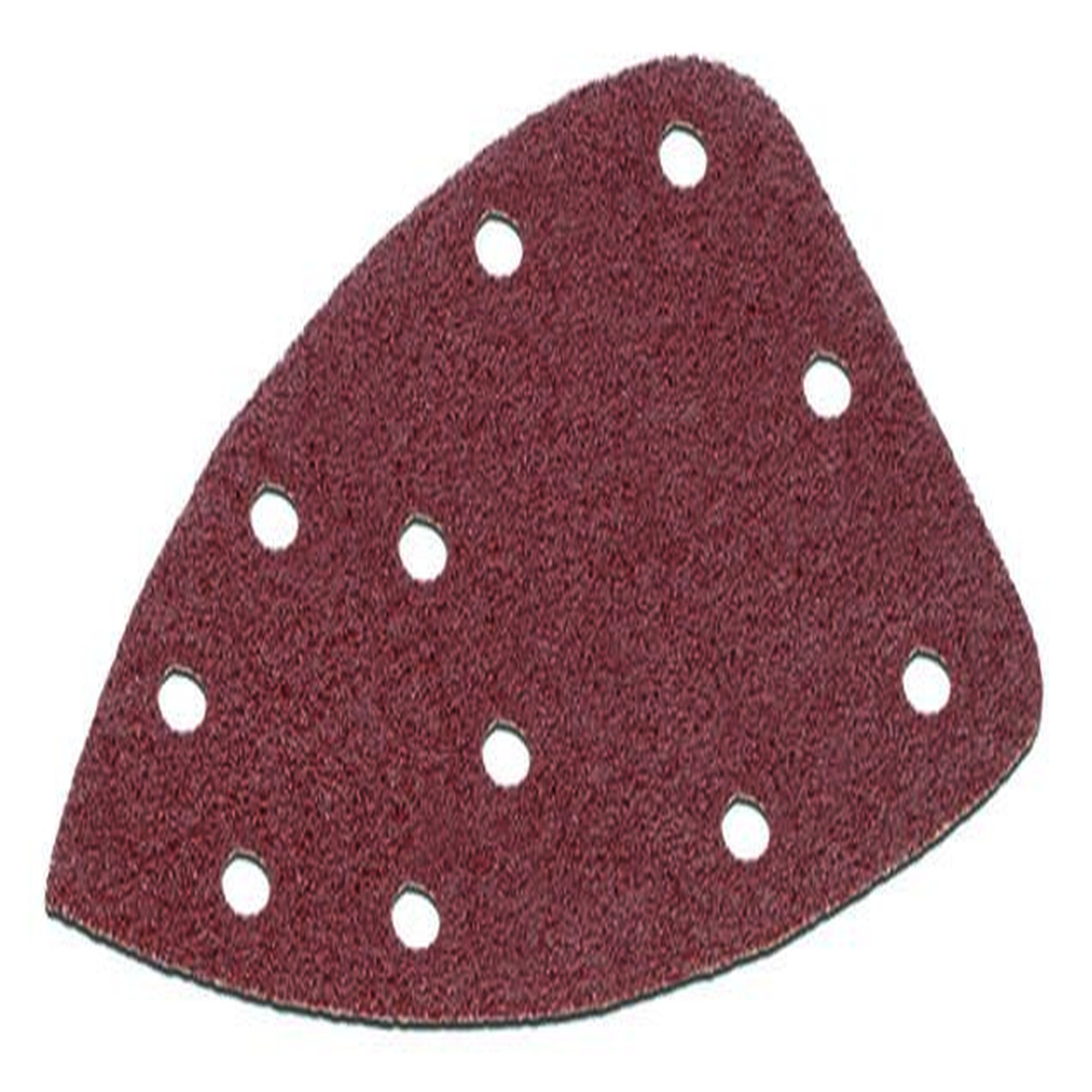 OUTIFRANCE Lot de 5 patins triangulaires auto-agrippants - grain 40 - 165x165x100 mm