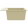 Voir la diapositive 4 : VIDAXL Evier de cuisine Granit Seul lavabo Beige