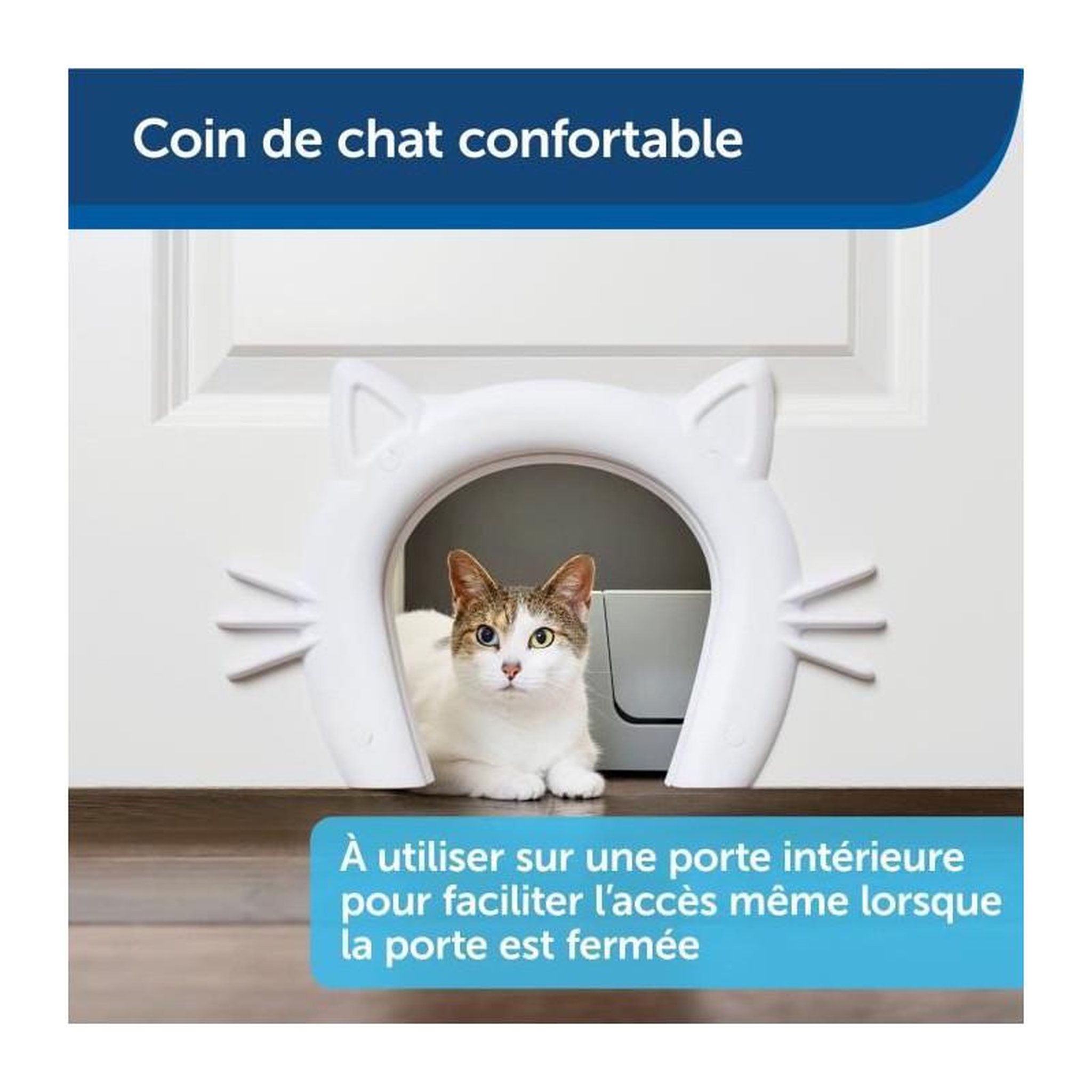 Voir la diapositive 6 : PETSAFE Passage pour chat - PETSAFE - CAT CORRIDOR™ - Blanc