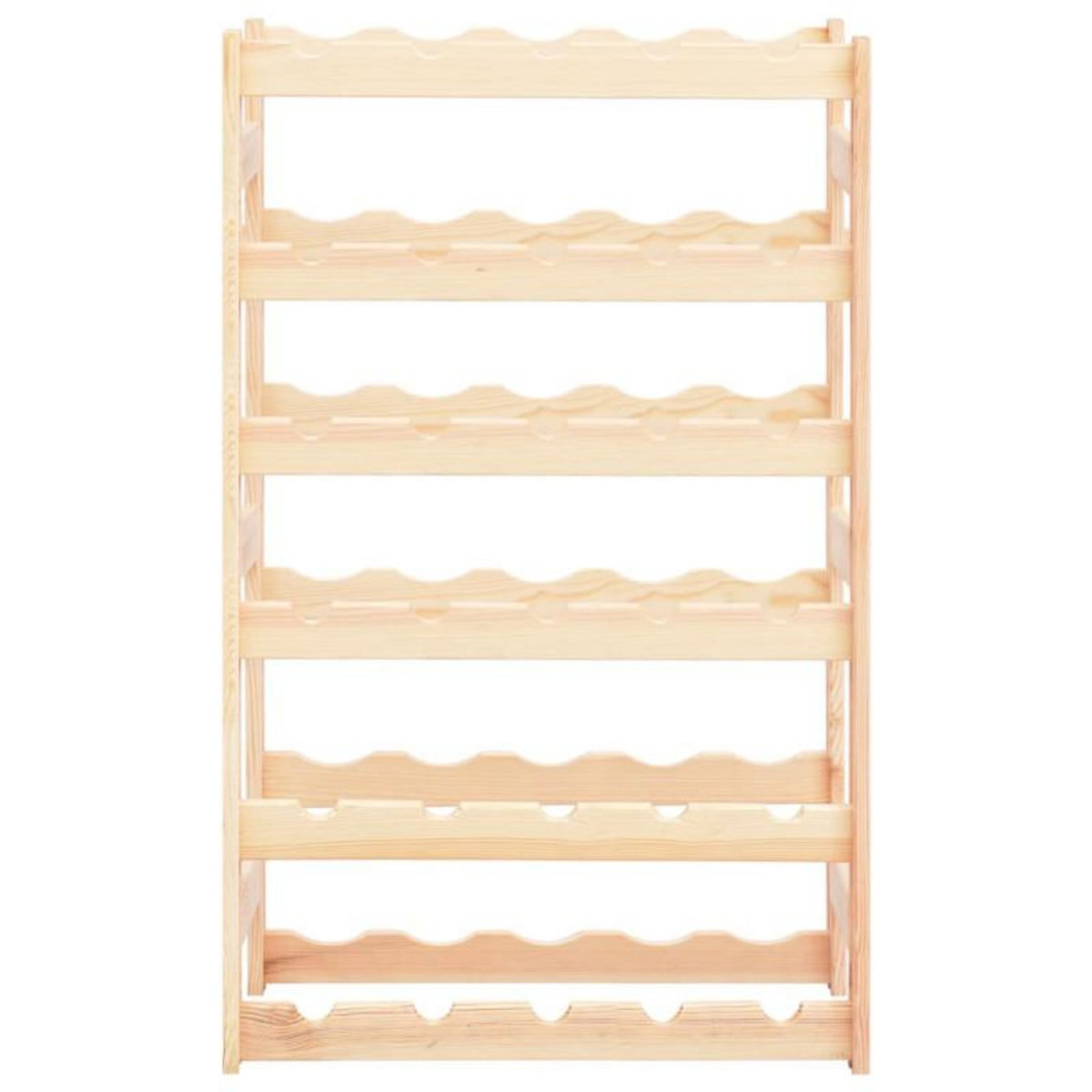 VIDAXL Casier à bouteilles pour 30 bouteilles Pinède