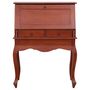Voir la diapositive 3 : VIDAXL Bureau secretaire Marron 78x42x103 cm Bois d'acajou massif