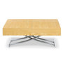 Voir la diapositive 1 : Paris Prix Table Basse Relevable  Lift  120-190cm Chêne Clair