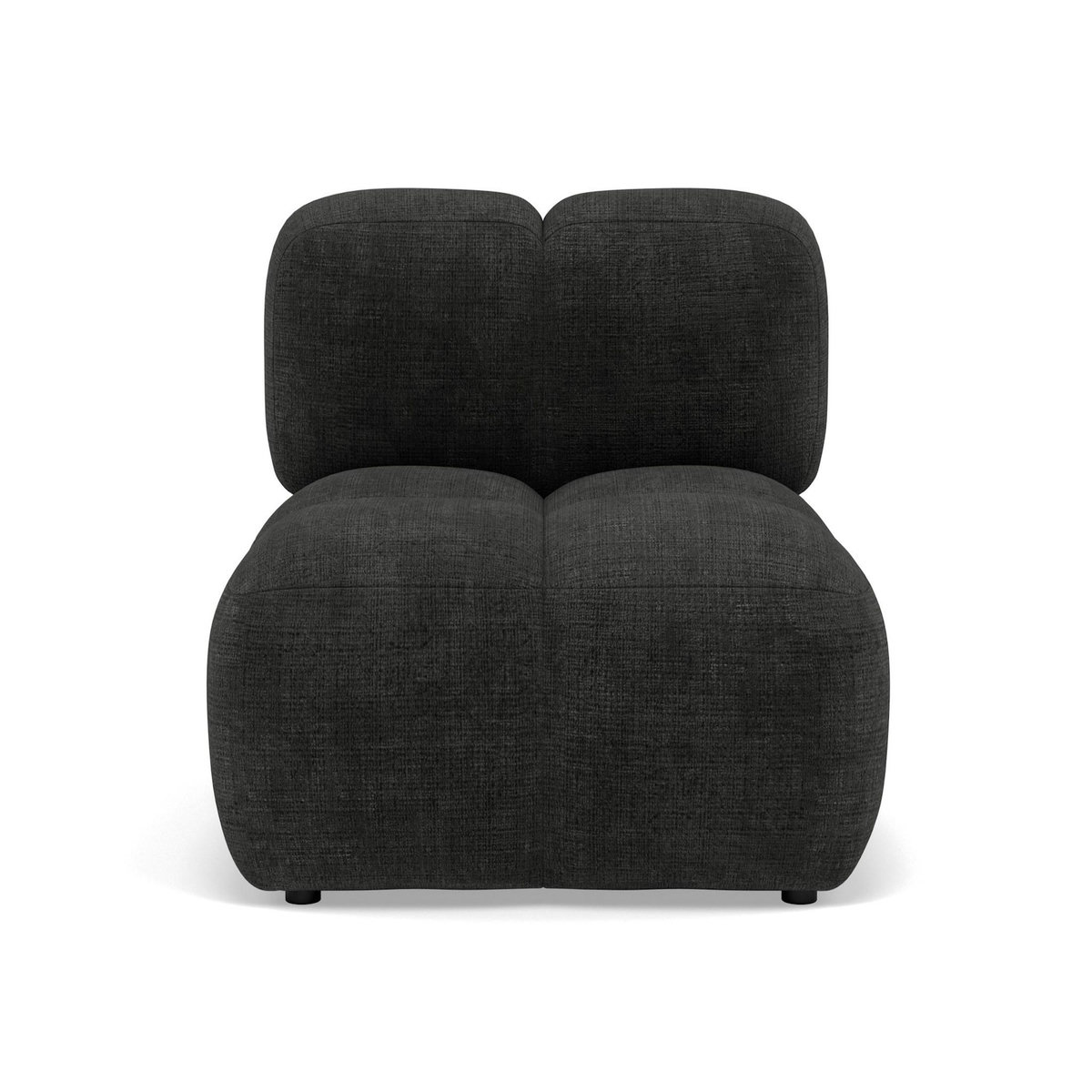 LISA DESIGN Grace - module d'assise en velours texturé