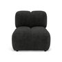 Voir la diapositive 1 : LISA DESIGN Grace - module d'assise en velours texturé