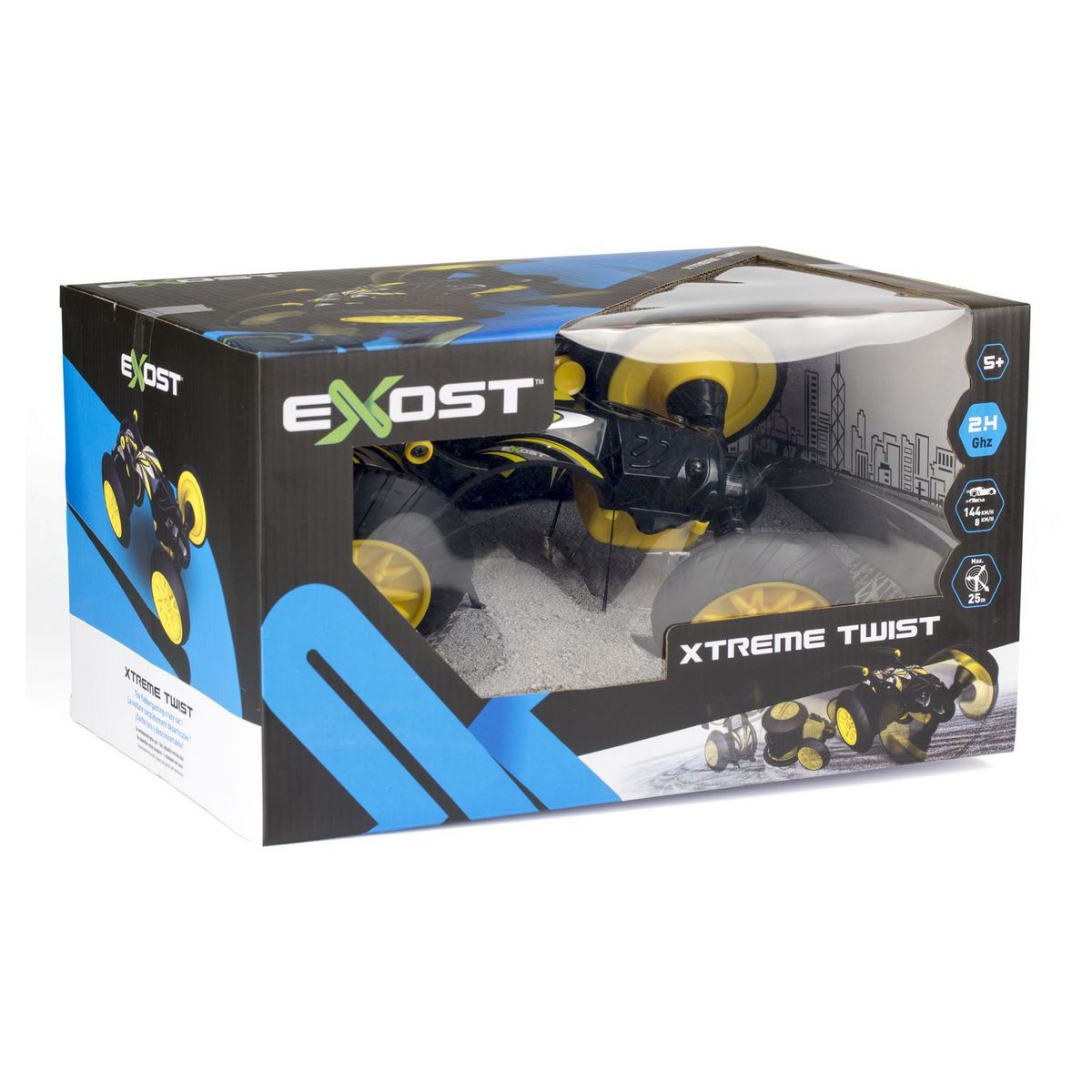 SILVERLIT Voiture radiocommandée Xtrem twist 1/18e