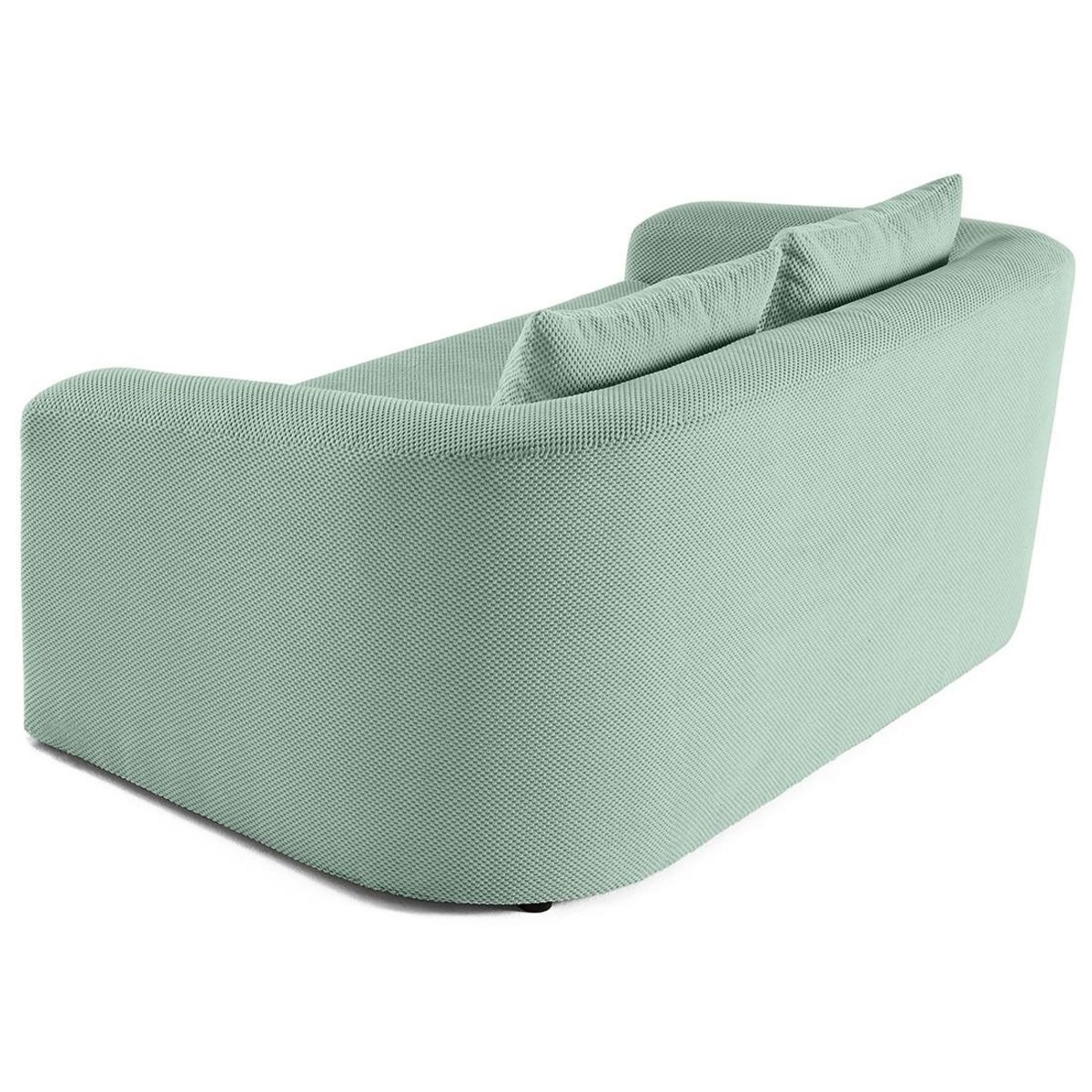 BEST MOBILIER Nuvia - canapé convertible déplimousse 2 places en velours texturé