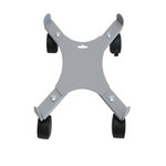 CENTRALE BRICO Roule plante extensible gris alu - 34-51 cm - Acier époxy