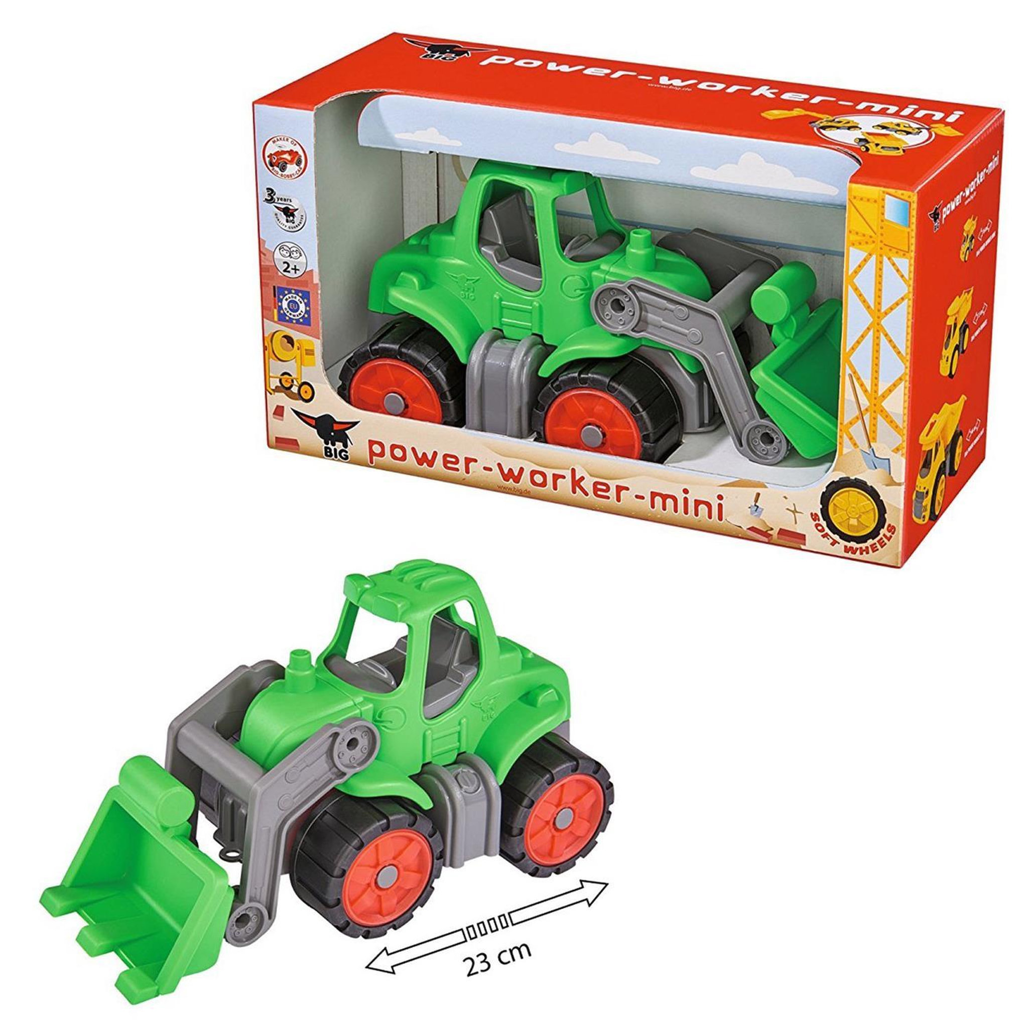 BIG Power Worker - Mini tracteur vert