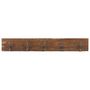 Voir la diapositive 2 : VIDAXL Cintre de couloir et 5 crochets 100x2,5x15 cm Bois recuperation