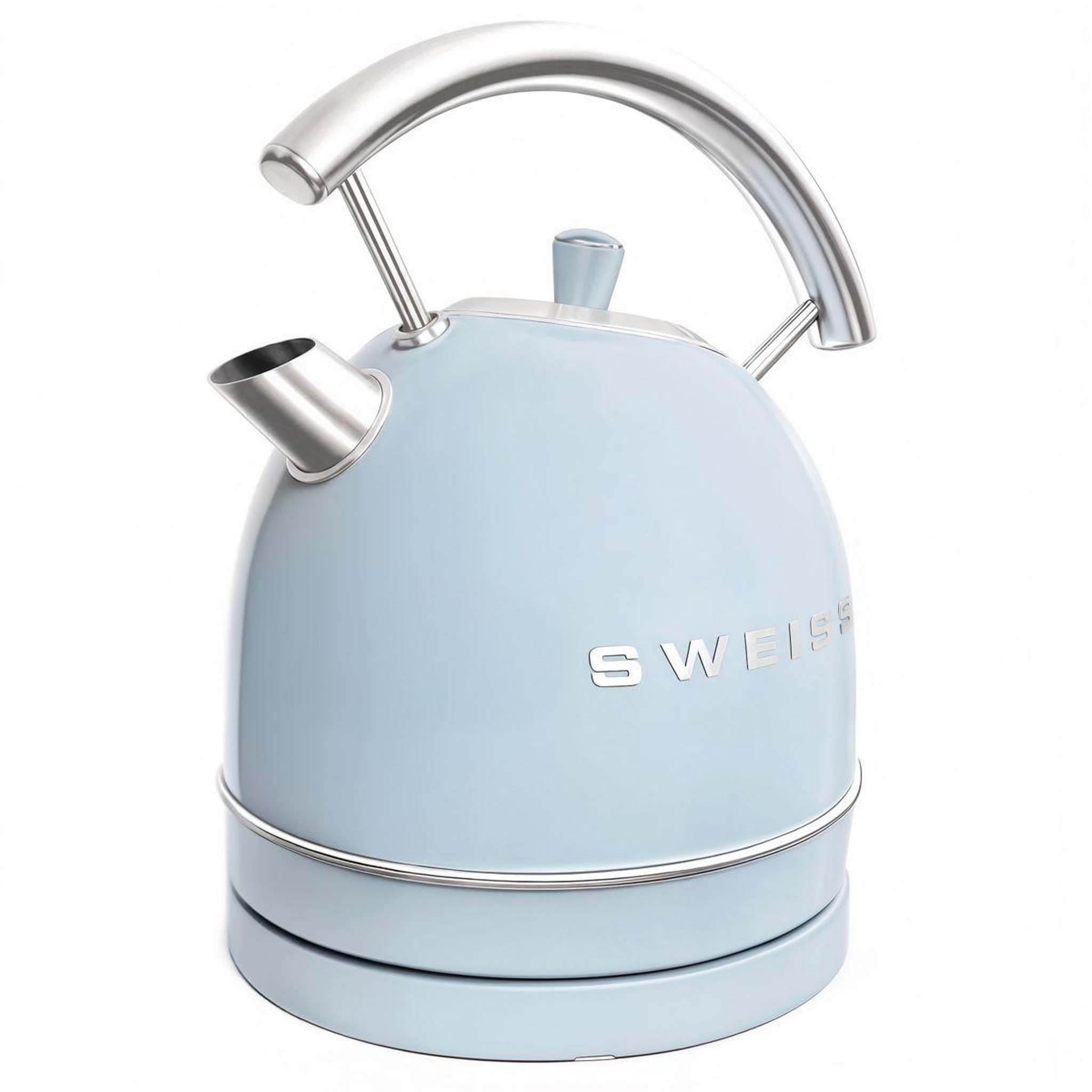 Voir la diapositive 2 : SWEISS Bouilloire vintage bleu KTL6