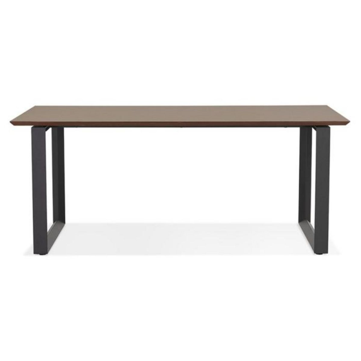 Paris Prix Bureau Design  Ribaila  180cm Noyer & Noir