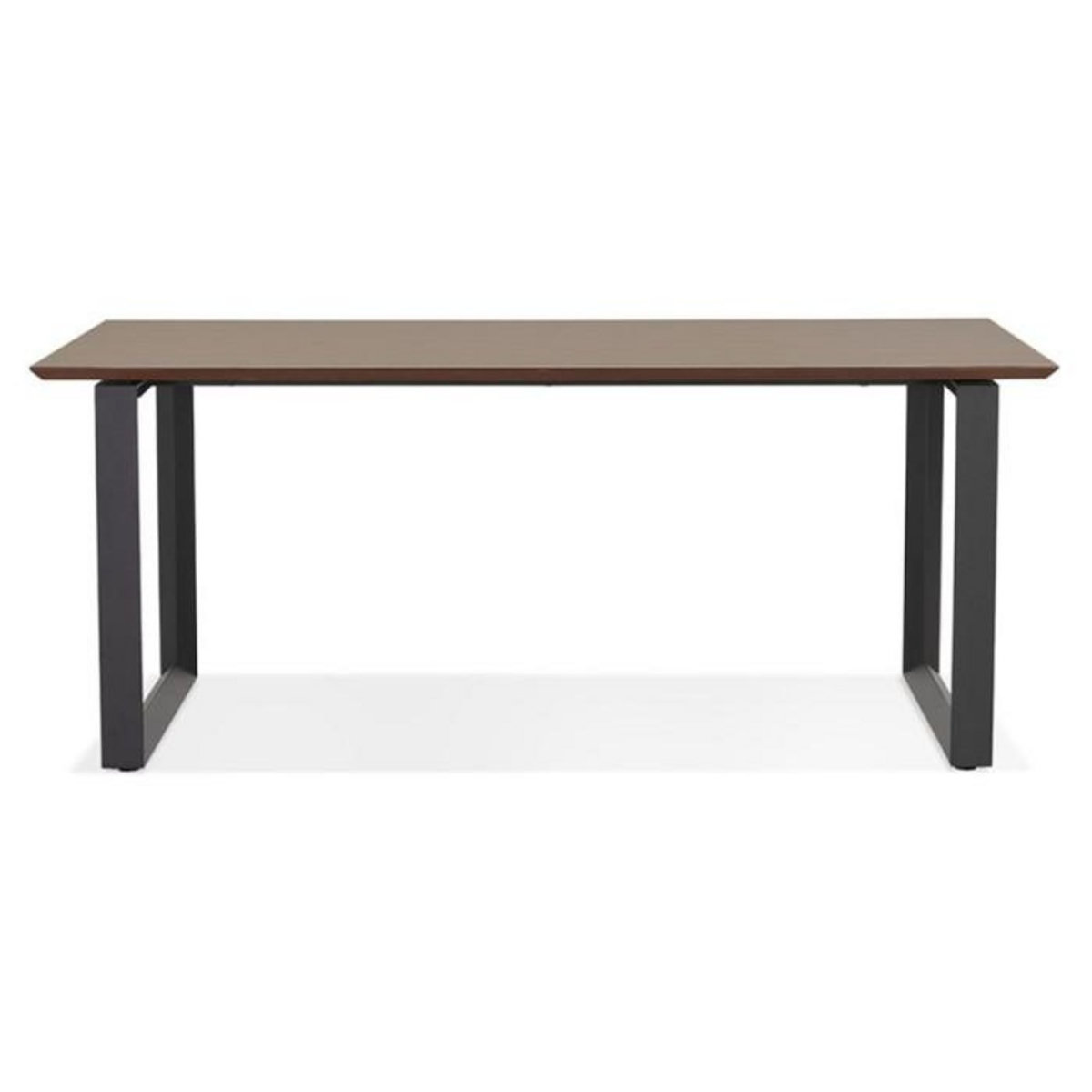 Paris Prix Bureau Design  Ribaila  180cm Noyer & Noir