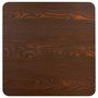 Voir la diapositive 4 : VIDAXL Table de bistro Marron fonce 50x50 cm MDF