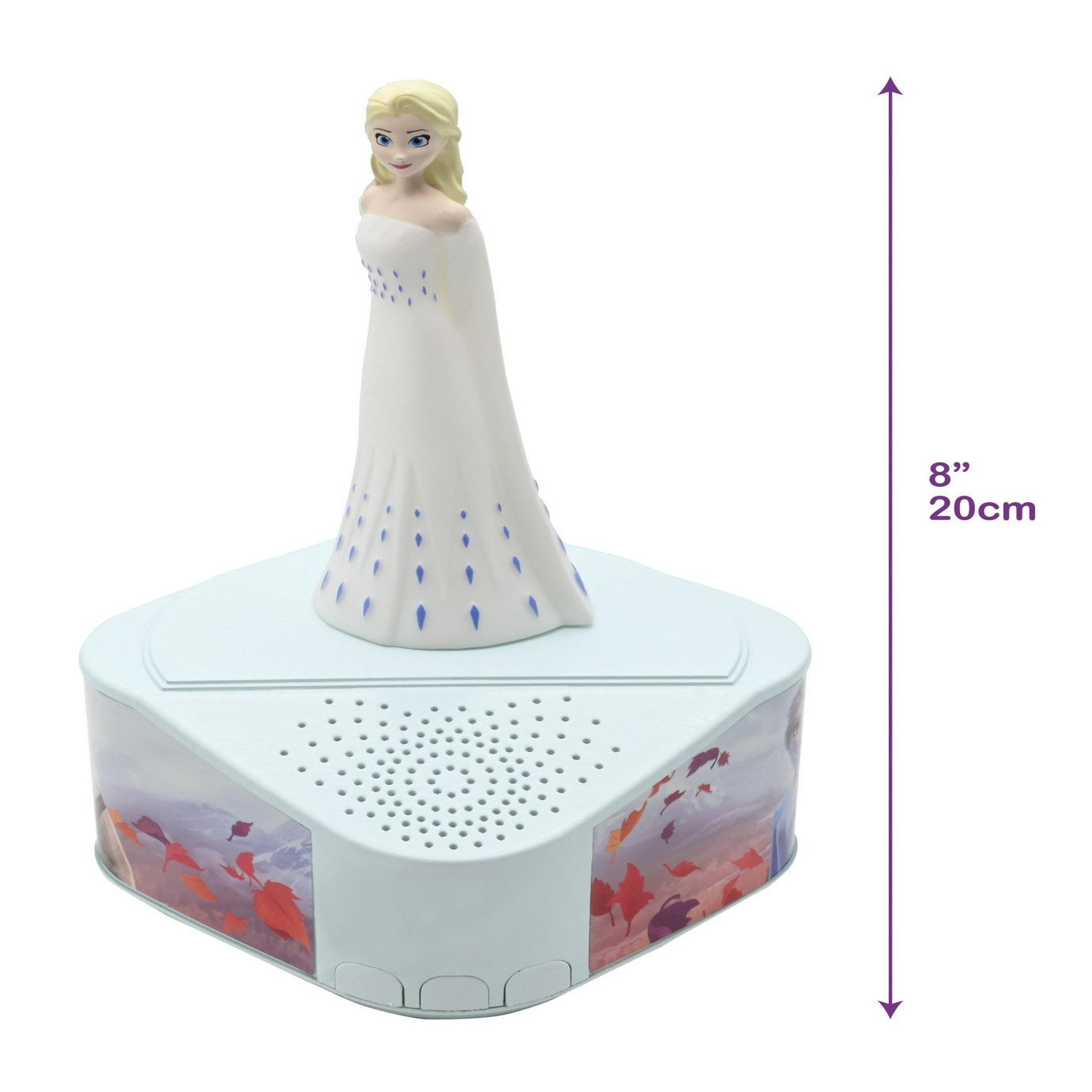 Voir la diapositive 2 : Lexibook Enceinte Bluetooth avec figurine lumineuse Elsa