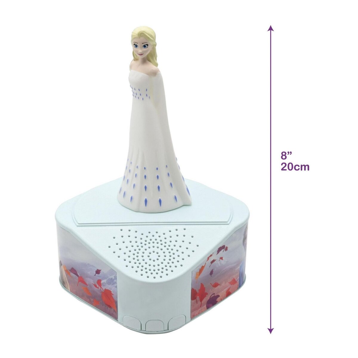 Lexibook Enceinte Bluetooth avec figurine lumineuse Elsa