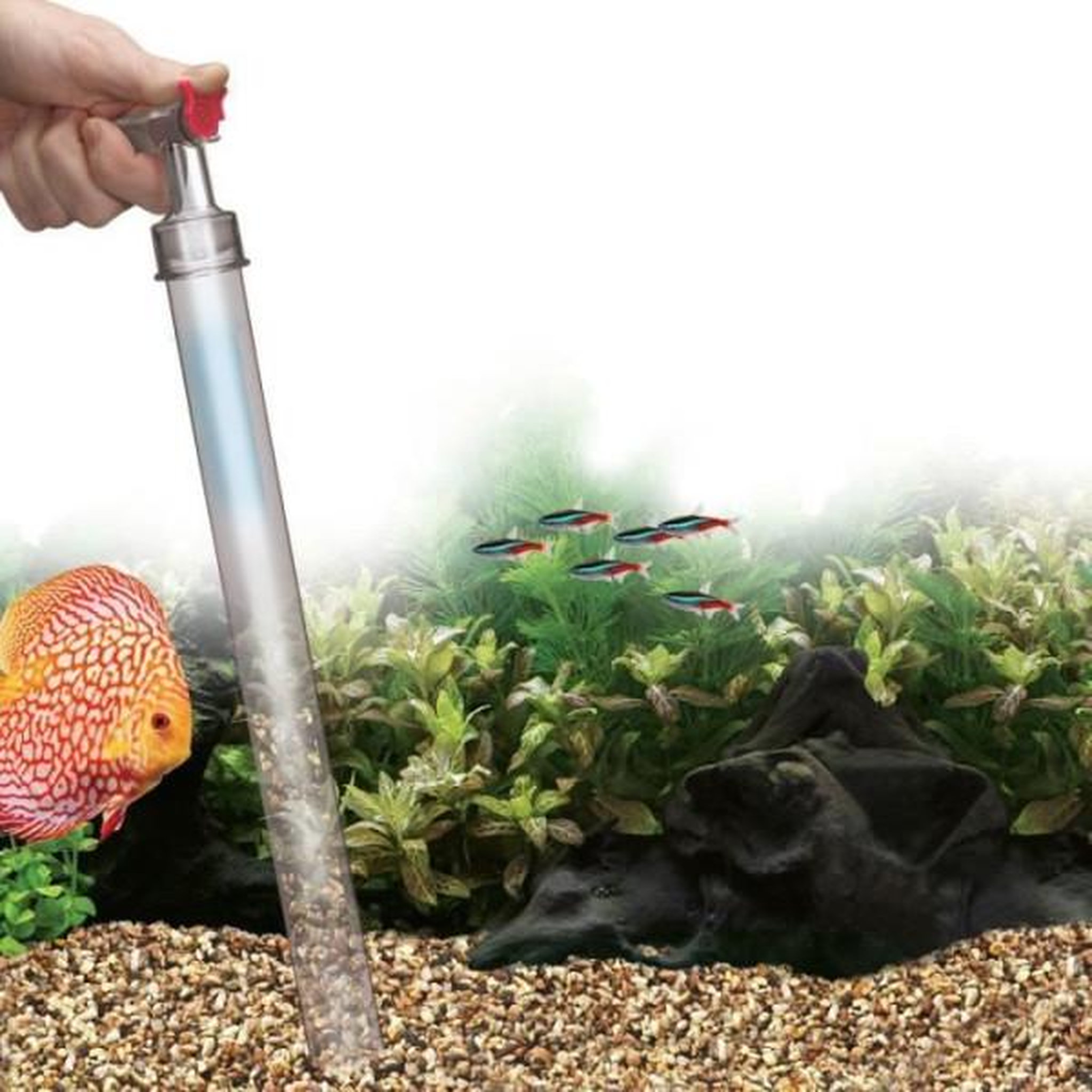 Voir la diapositive 3 : FLUVAL Kit de nettoyage de gravier d'aquarium - fluval - fx - compatible filtres extérieurs fx4 et fx6 (2eme génération)