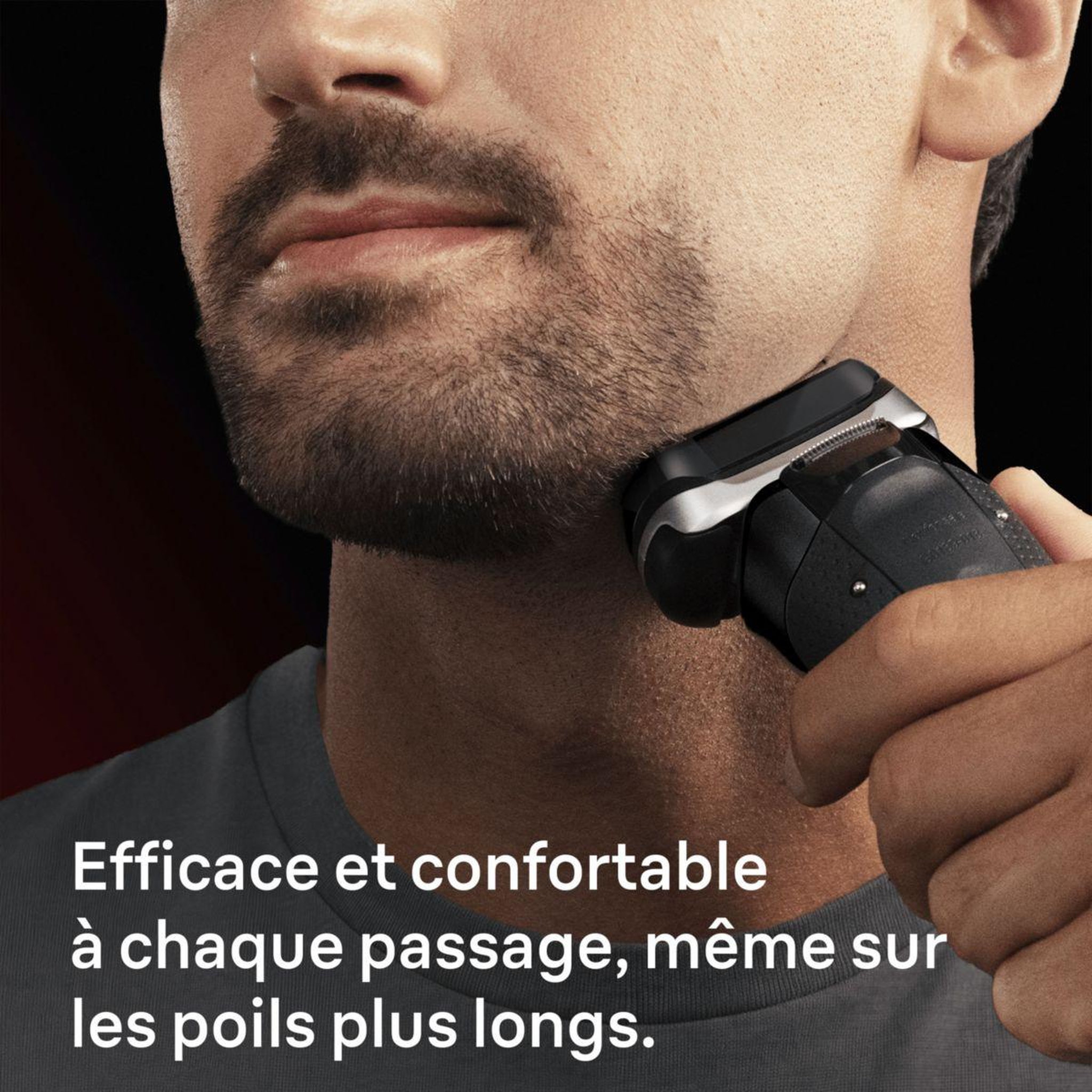 Voir la diapositive 5 : BRAUN Rasoir électrique Serie S9110 Sport