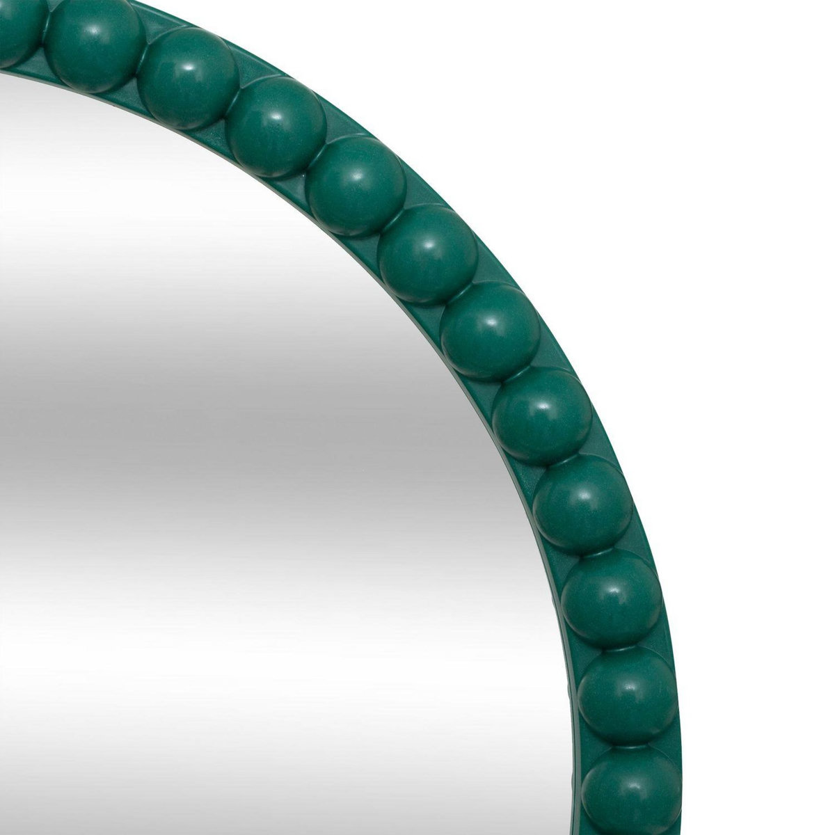 ATMOSPHERA Miroir rond MALA - Diam 60 cm - Vert