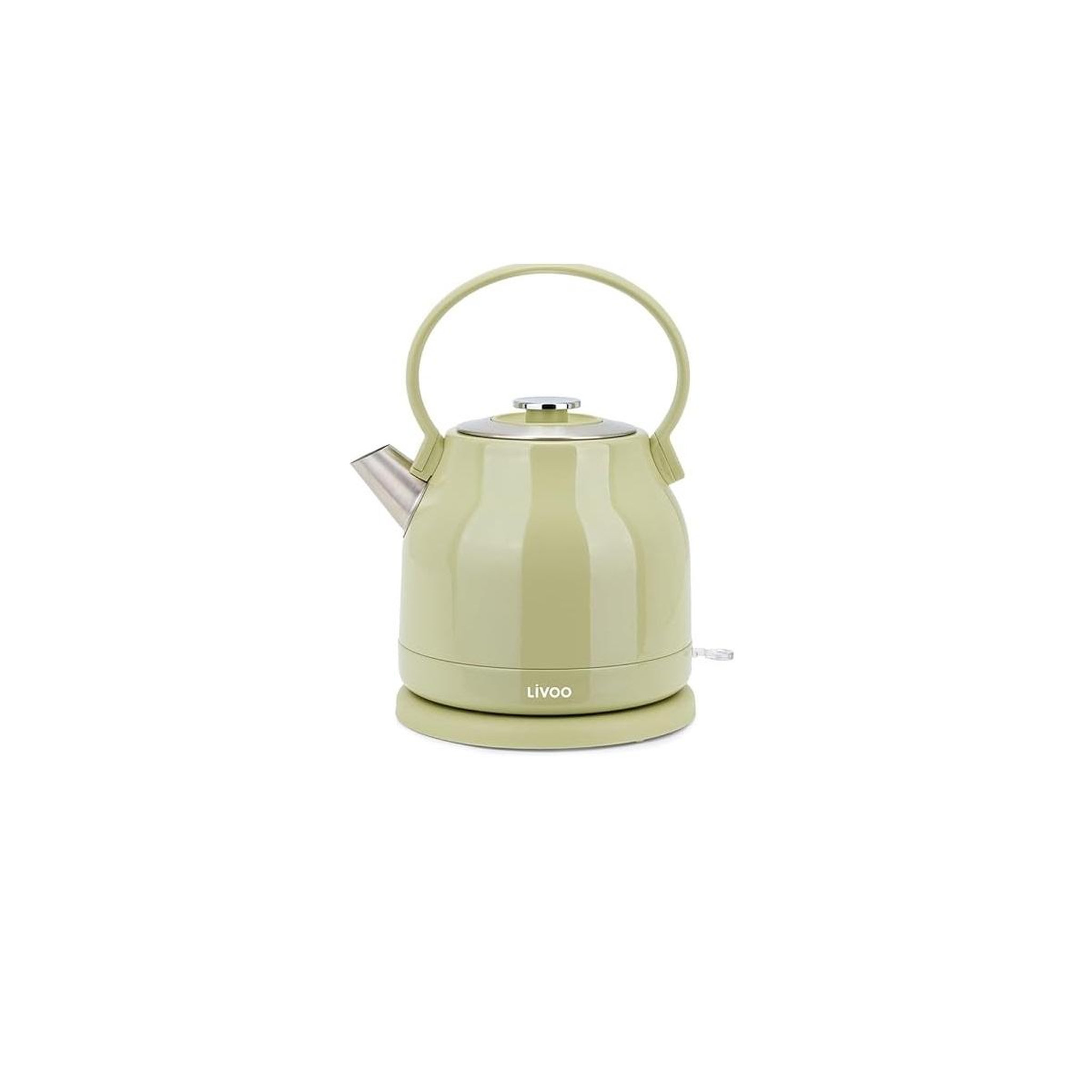 Voir la diapositive 2 : LIVOO Bouilloire électrique 1.5l 2200w vert/gris - dod202m