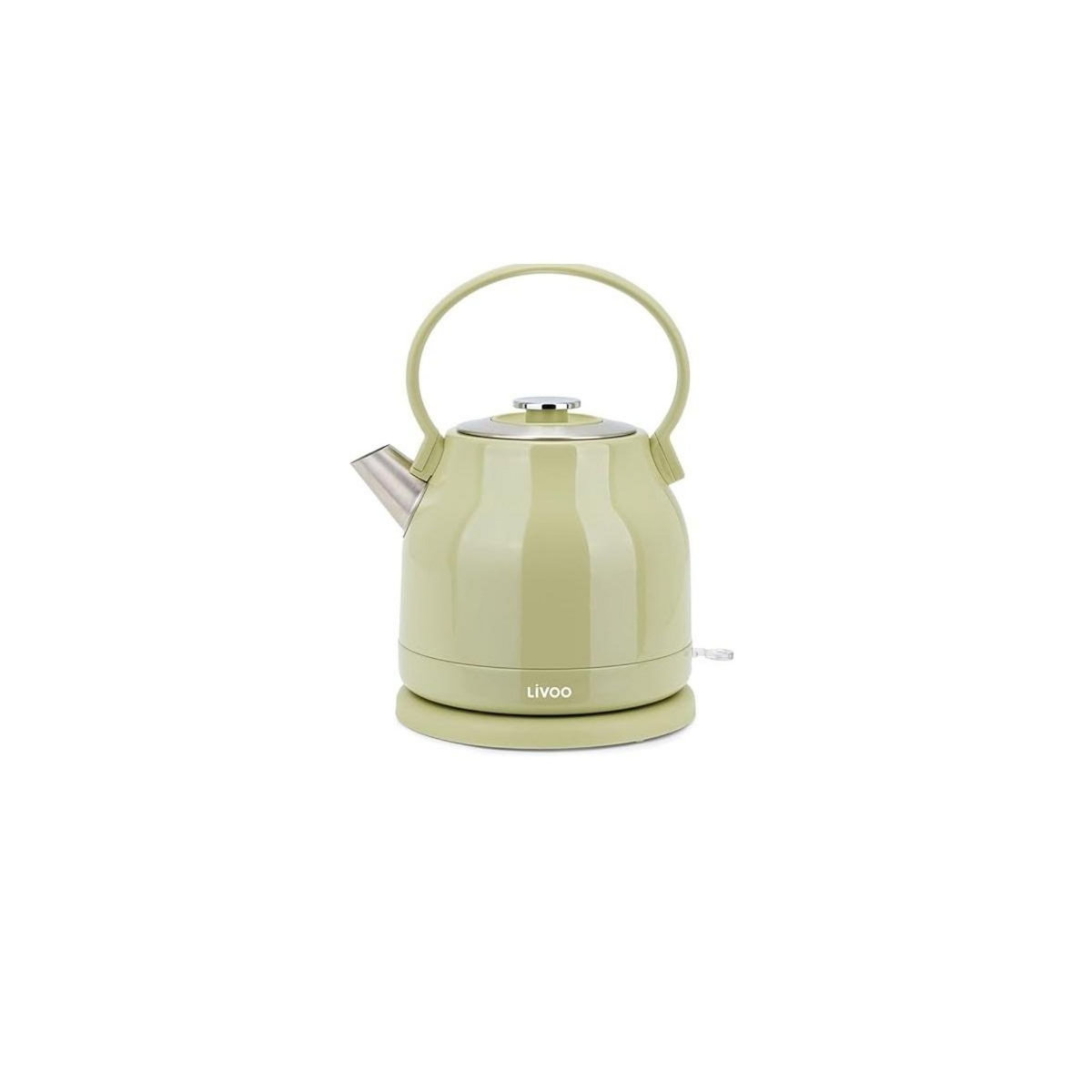 LIVOO Bouilloire électrique 1.5l 2200w vert/gris - DOD202M
