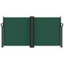 Voir la diapositive 3 : VIDAXL Auvent lateral retractable vert fonce 120x1200 cm