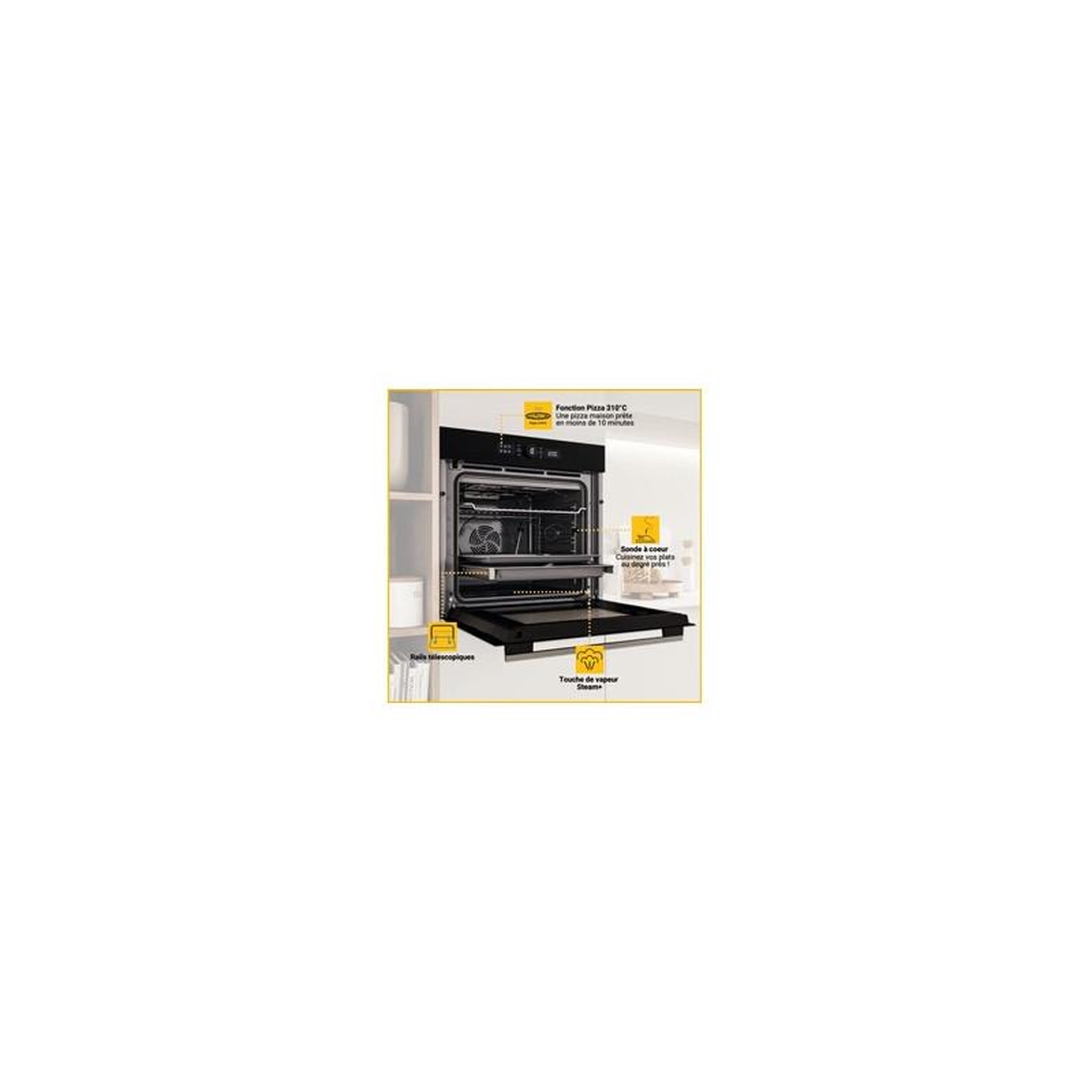 Whirlpool Four encastrable Whirlpool WO54S8PPM1SXAF