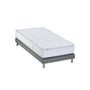 Voir la diapositive 2 : Ensemble Matelas Ressorts 7 zones + Sommier  90 x 190 cm COSMOS