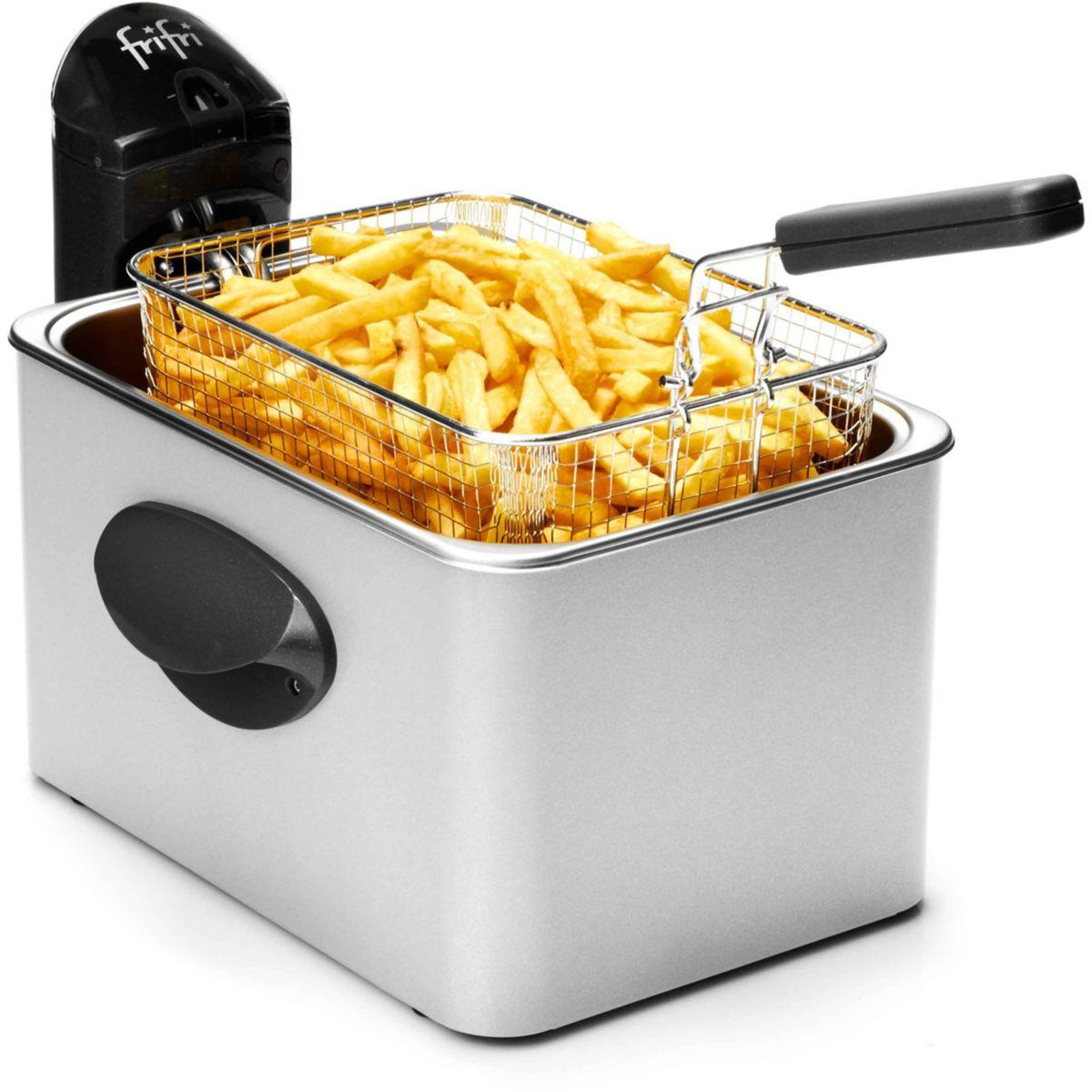 Voir la diapositive 2 : FRIFRI Friteuse 3528 gris duofil 1kg