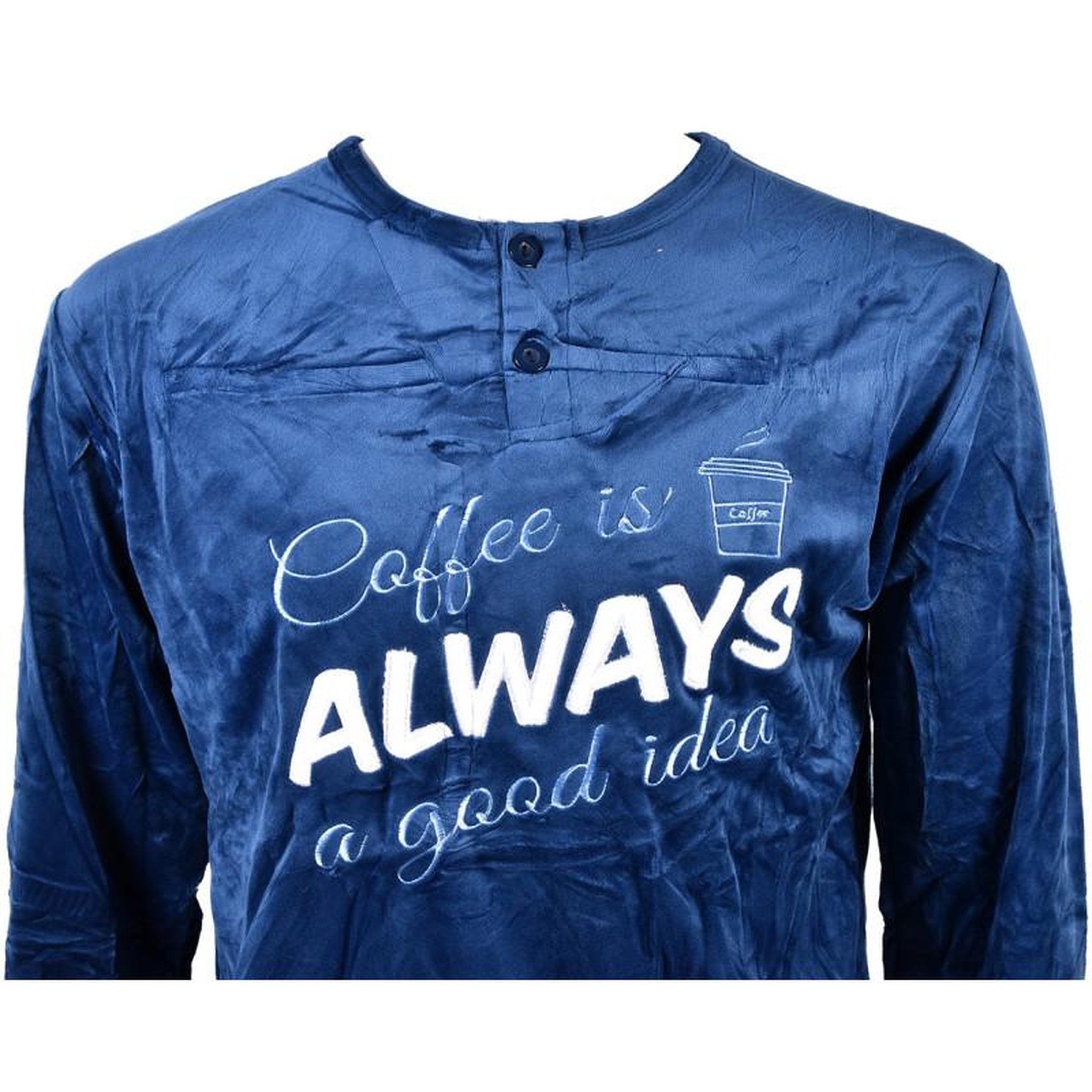 Voir la diapositive 3 : OZABI Pyjama Homme Long SWEET SECRET
