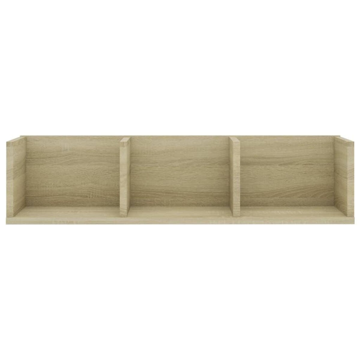 VIDAXL Etagere murale a CD Chene sonoma 75x18x18 cm Bois d'ingenierie