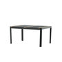 Voir la diapositive 5 : Paris Prix Table de Jardin en Teck  Togo  150cm Noir