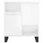 Voir la diapositive 5 : VIDAXL Buffet Blanc brillant 60x35x70 cm Bois d'ingenierie