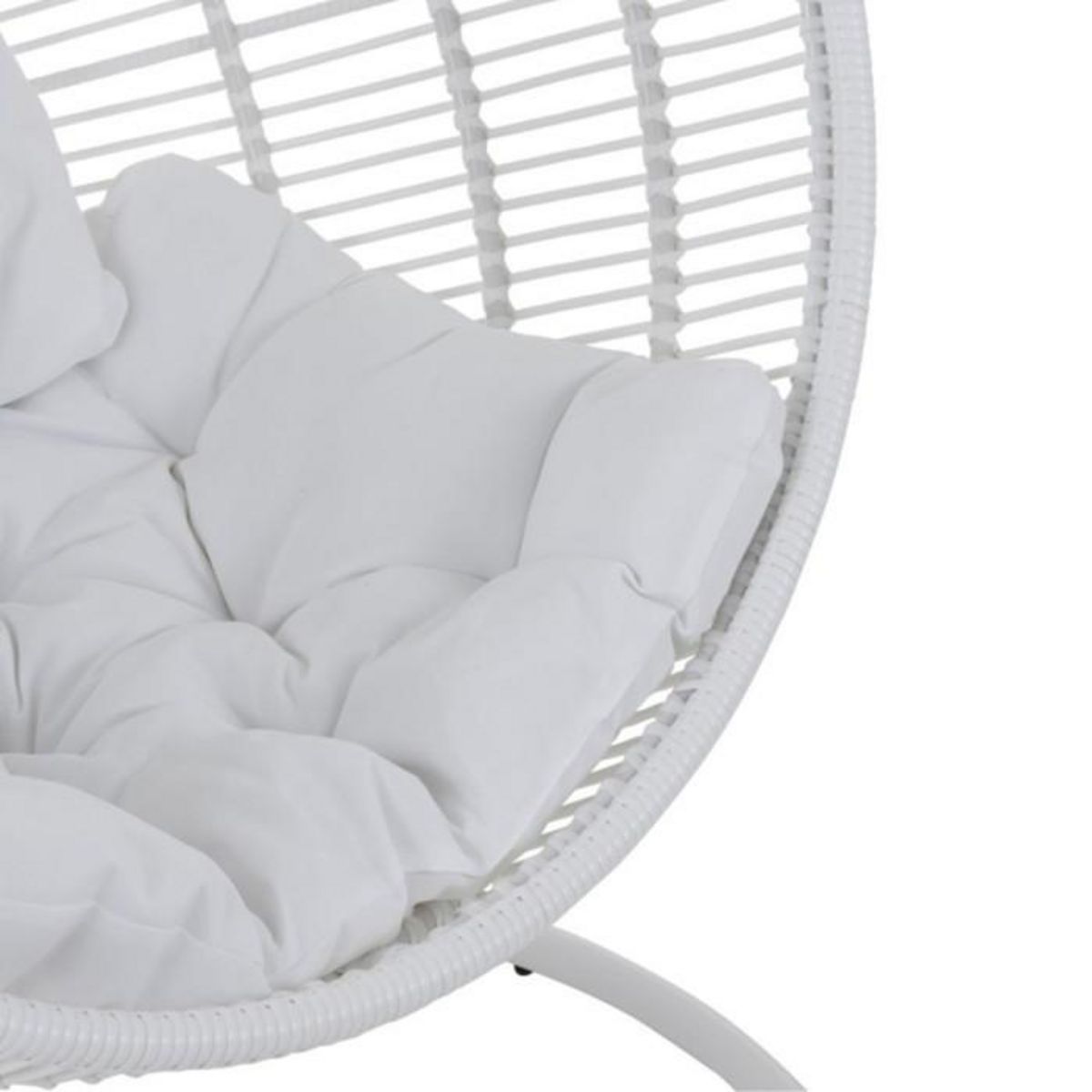 Paris Prix Fauteuil Suspendu Rond  Aciera  193cm Blanc