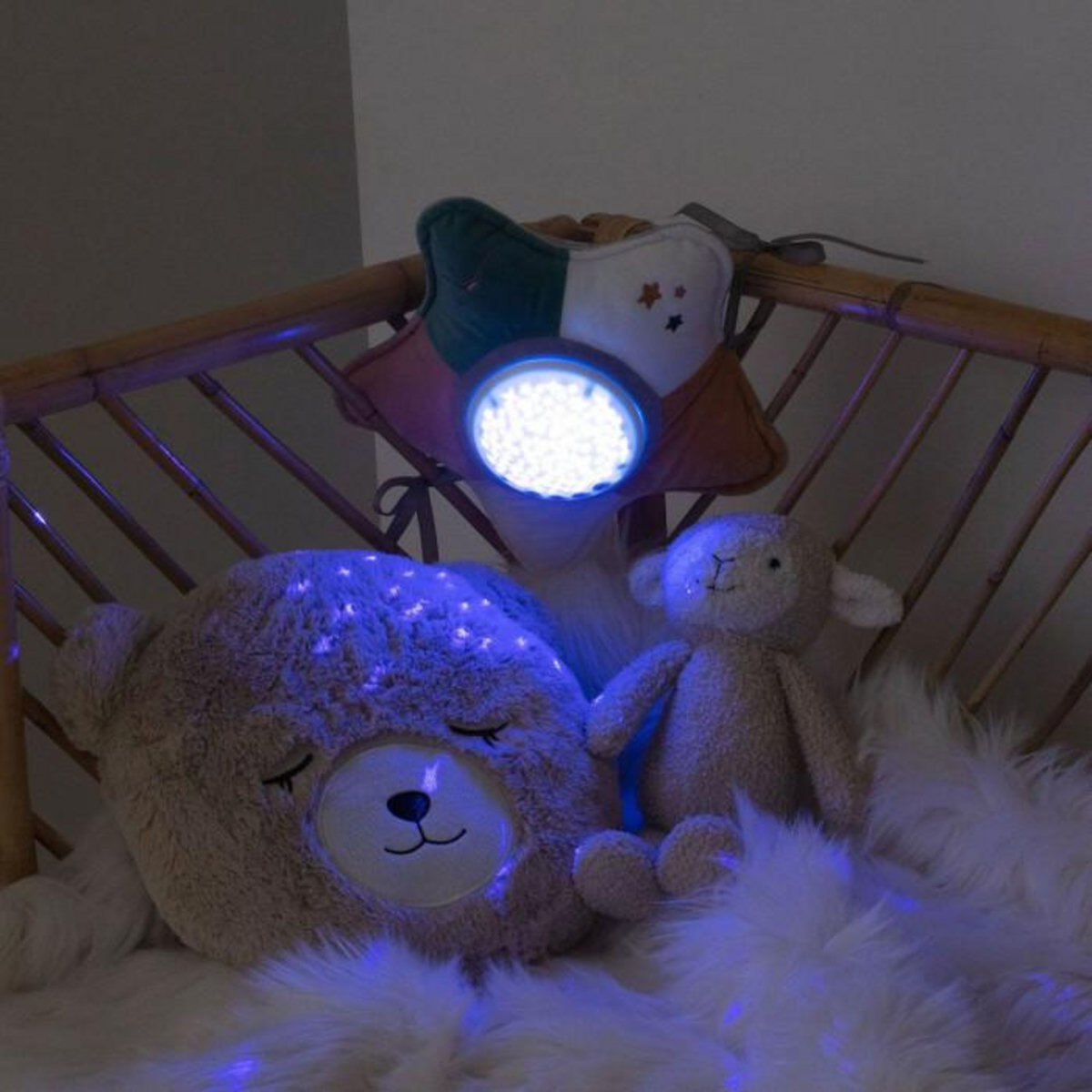 Atmosphera Kids Veilleuse Enfant  Projecteur Étoile  25cm Multicolore