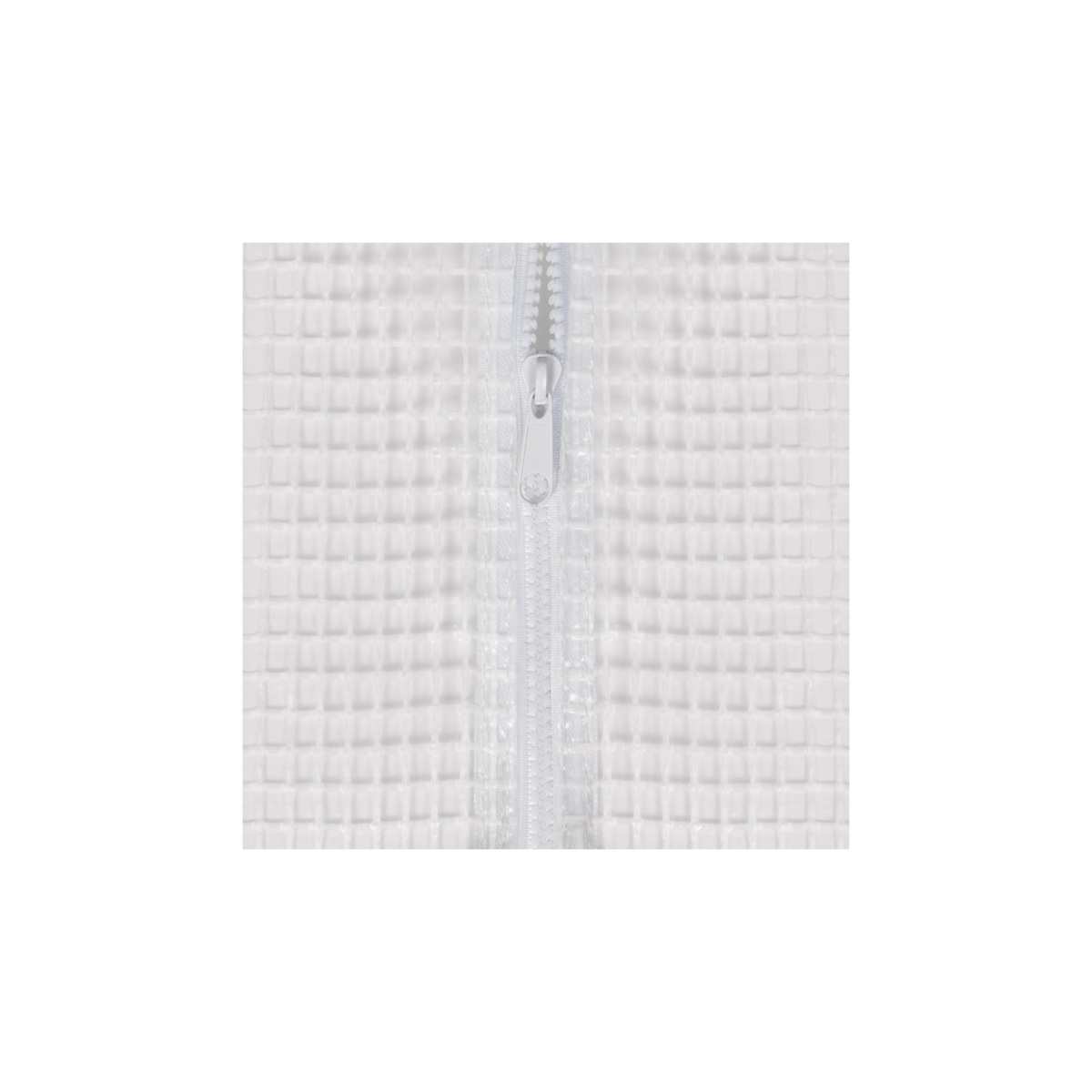 ID MARKET Bâche de rechange 130 gr/m² pour serre tunnel 24m² blanche DES ANDES